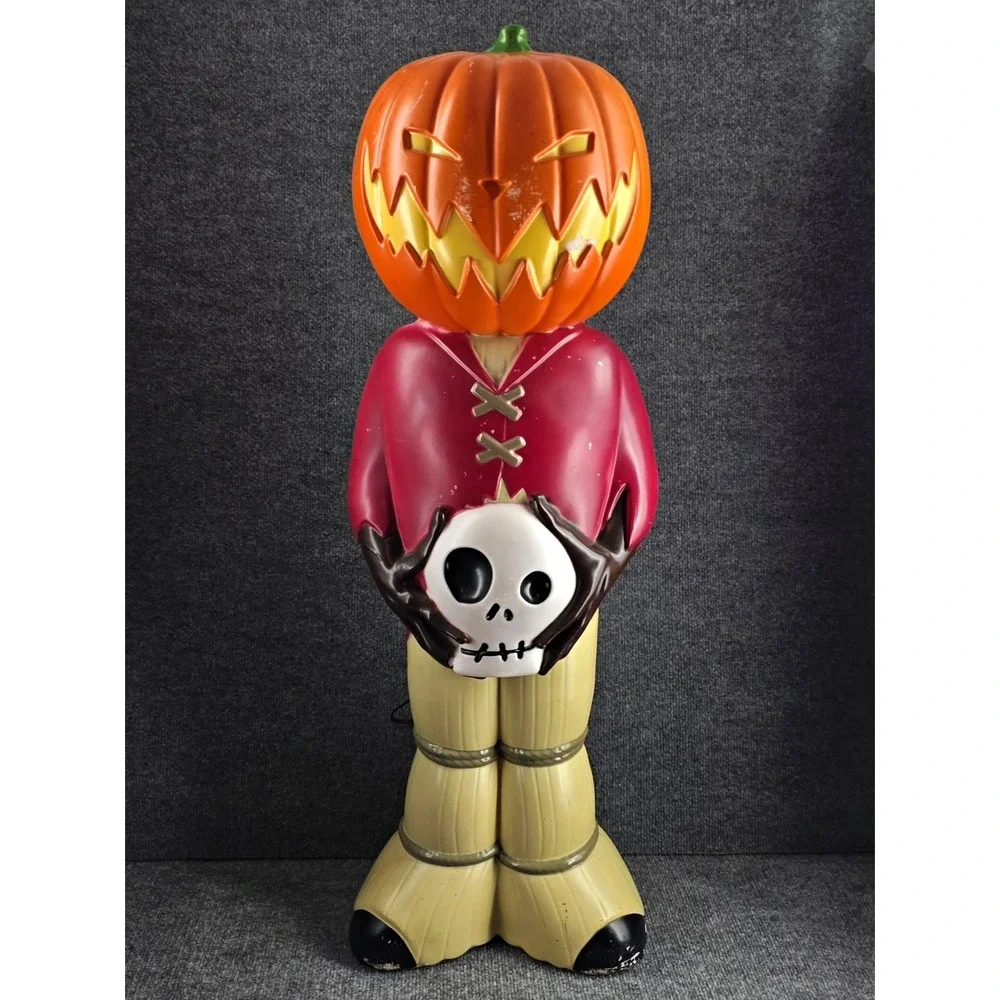 Disney Tim Burton's the Nightmare Before Christmas Blow Mold Light Up Halloween